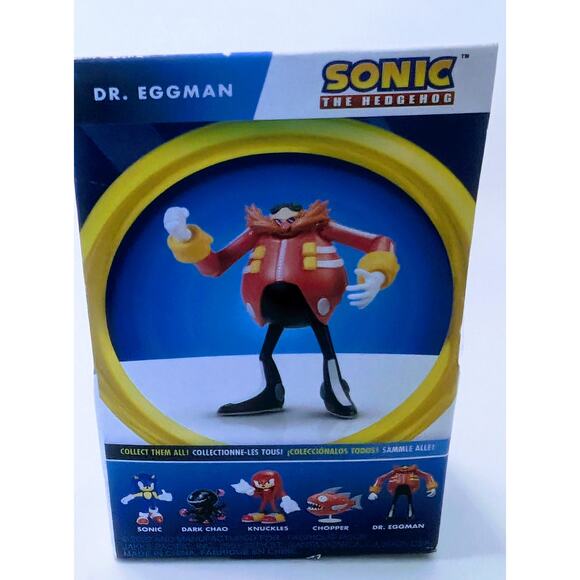 Jakks Sonic the Hedgehog Dr. Eggman Collectable Figure - Picture 2 of 5